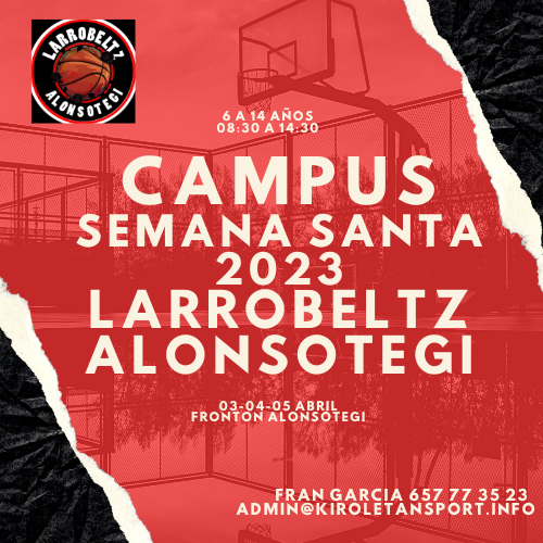 Campus Basket Larrobeltz SS 2023