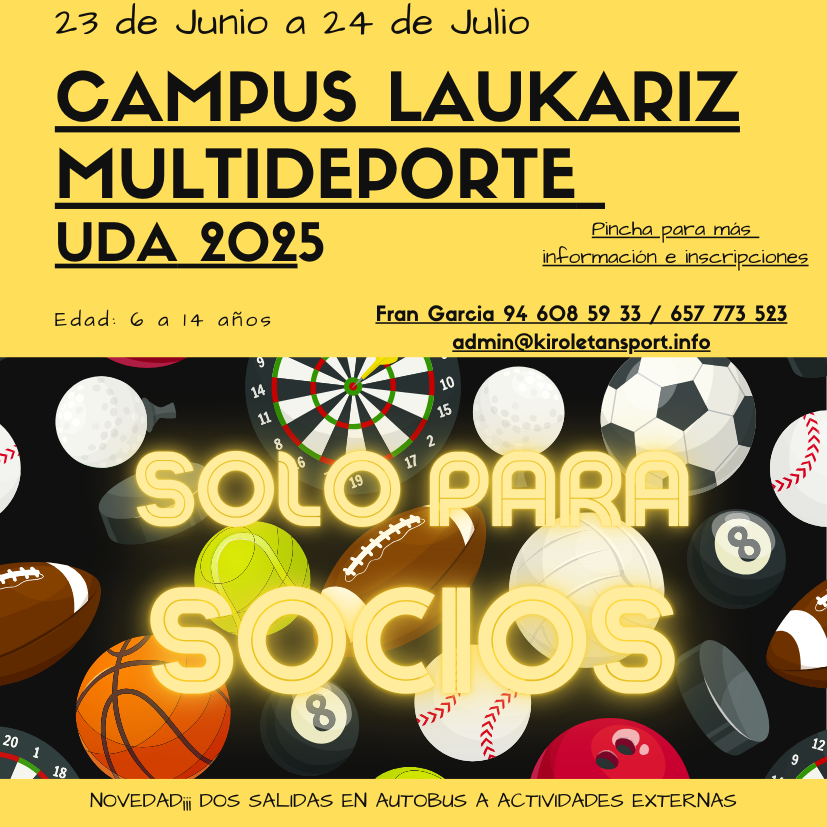 Campus Multikirola Laukariz Uda 2025