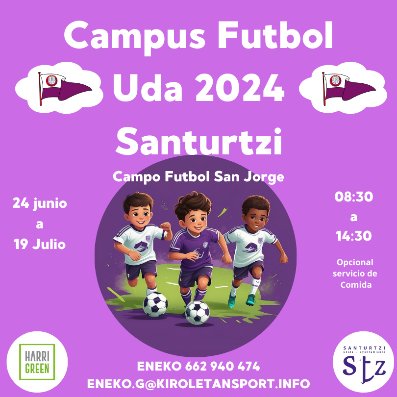 Campus Futbol Santurtzi Uda 2024