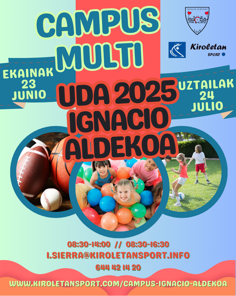 Campus Multi Ignacio Aldekoa Uda 2025