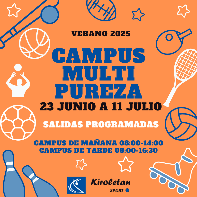 Campus Multideporte Pureza Verano 2025