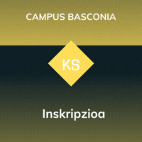 Inskripzioa Campus Basconia